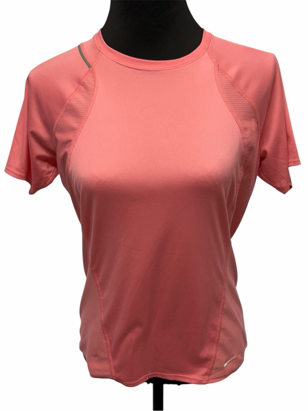 Nike Dri Fit M Pink Athletic Tee Short Sleeve Workout Gym Performance Top